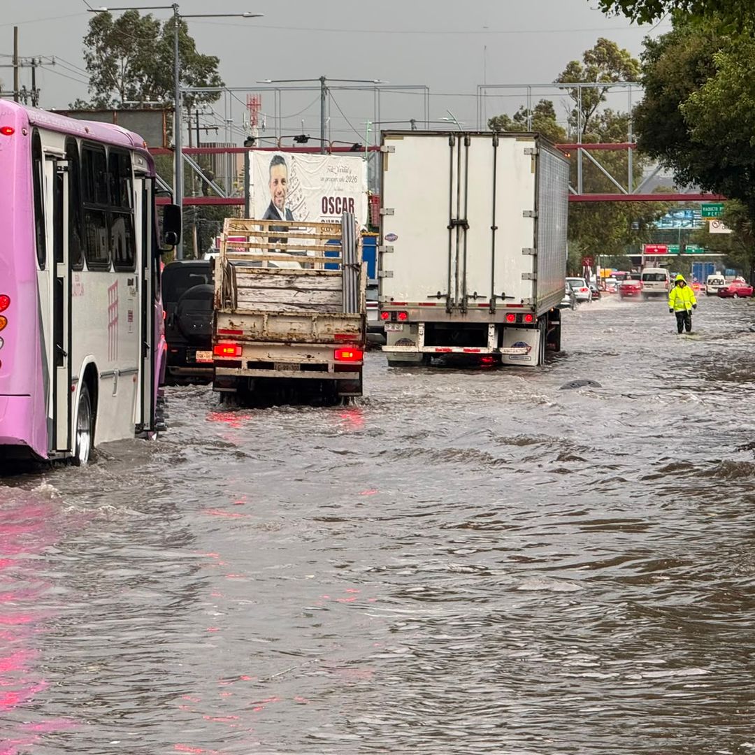 Las lluvias fuertes continúan en la capital. Foto: N+